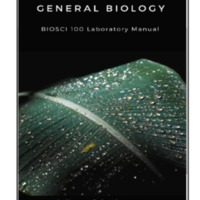 General Biology : Bisoci 100 manual Laboratory