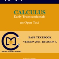 Calculus Early Transcendental: an Open Text