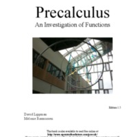 Precalculus: An Investigation of Functions (Includes Trig) 1st Ed