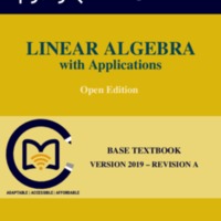 Linear Algebra with Applications. Open Edition<br />
