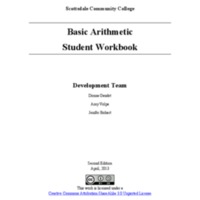 Basic Arithmetic Student Workbook