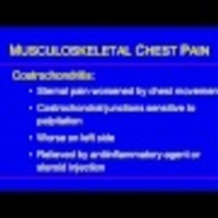 The Evaluation of Chest Pain