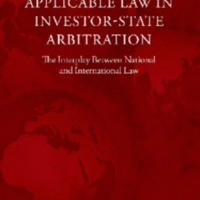 Applicable Law in Investor–StateArbitration