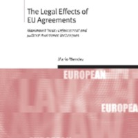 The Legal Effects of EU Agreements